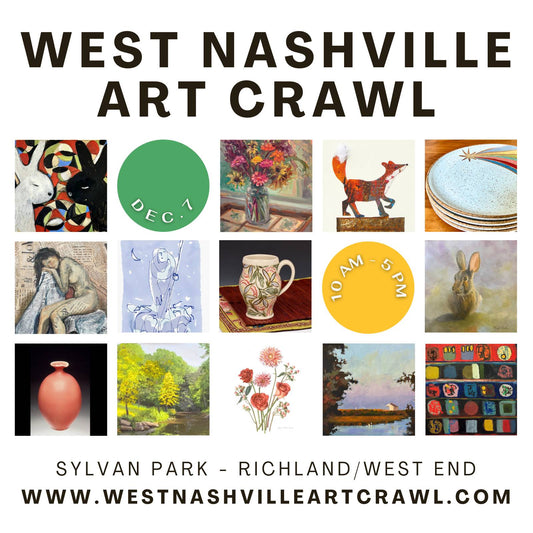 West Nashville Art Crawl - December 7, 2024