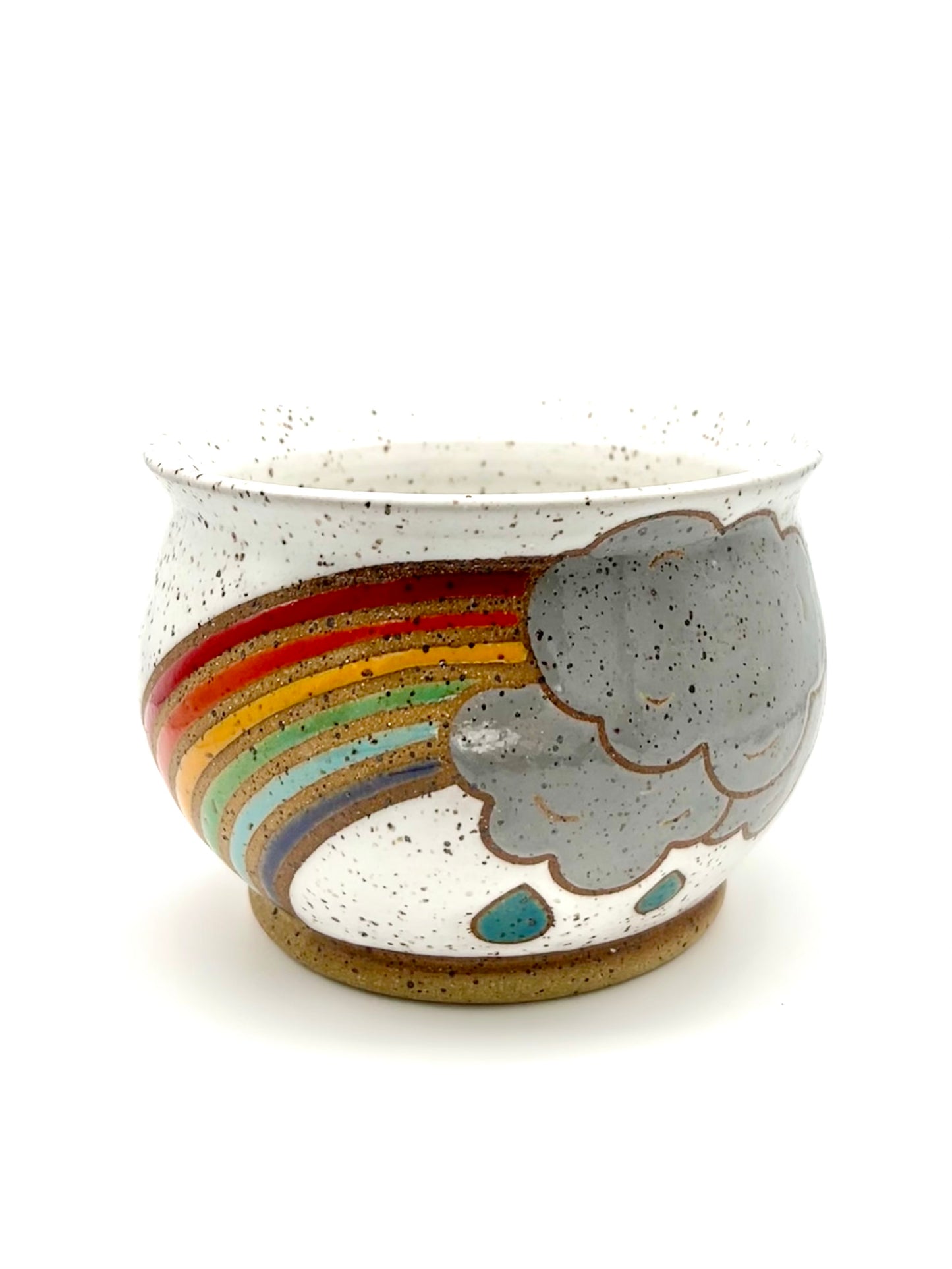 Flower Pot - Rain Clouds