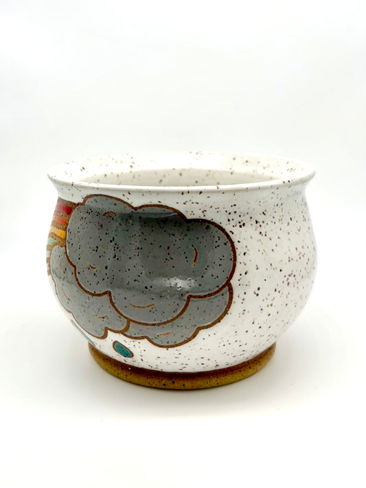 Flower Pot - Rain Clouds