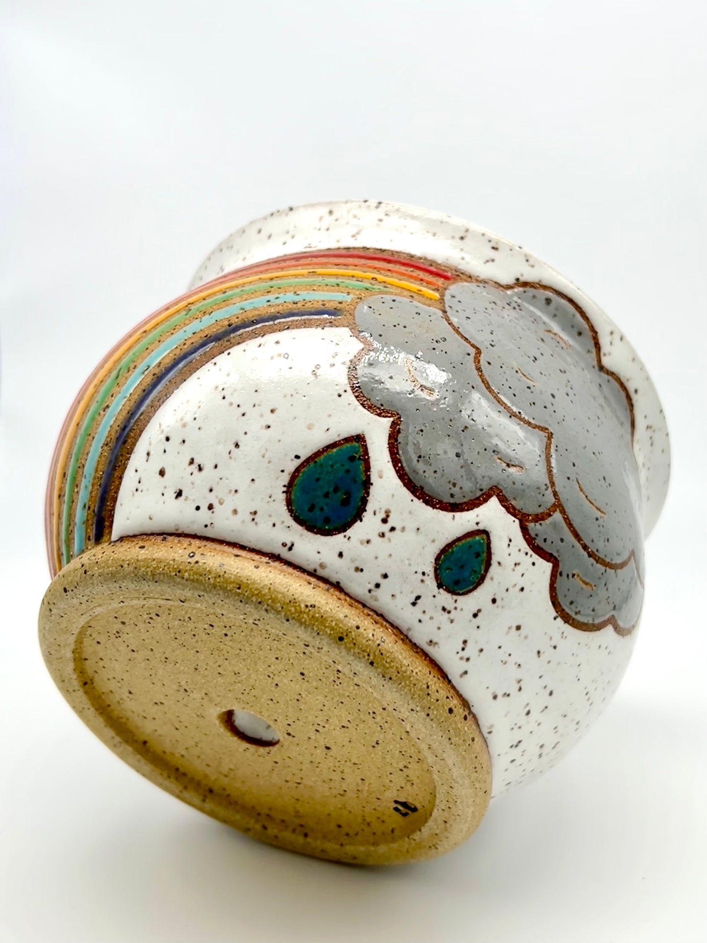 Flower Pot - Rain Clouds