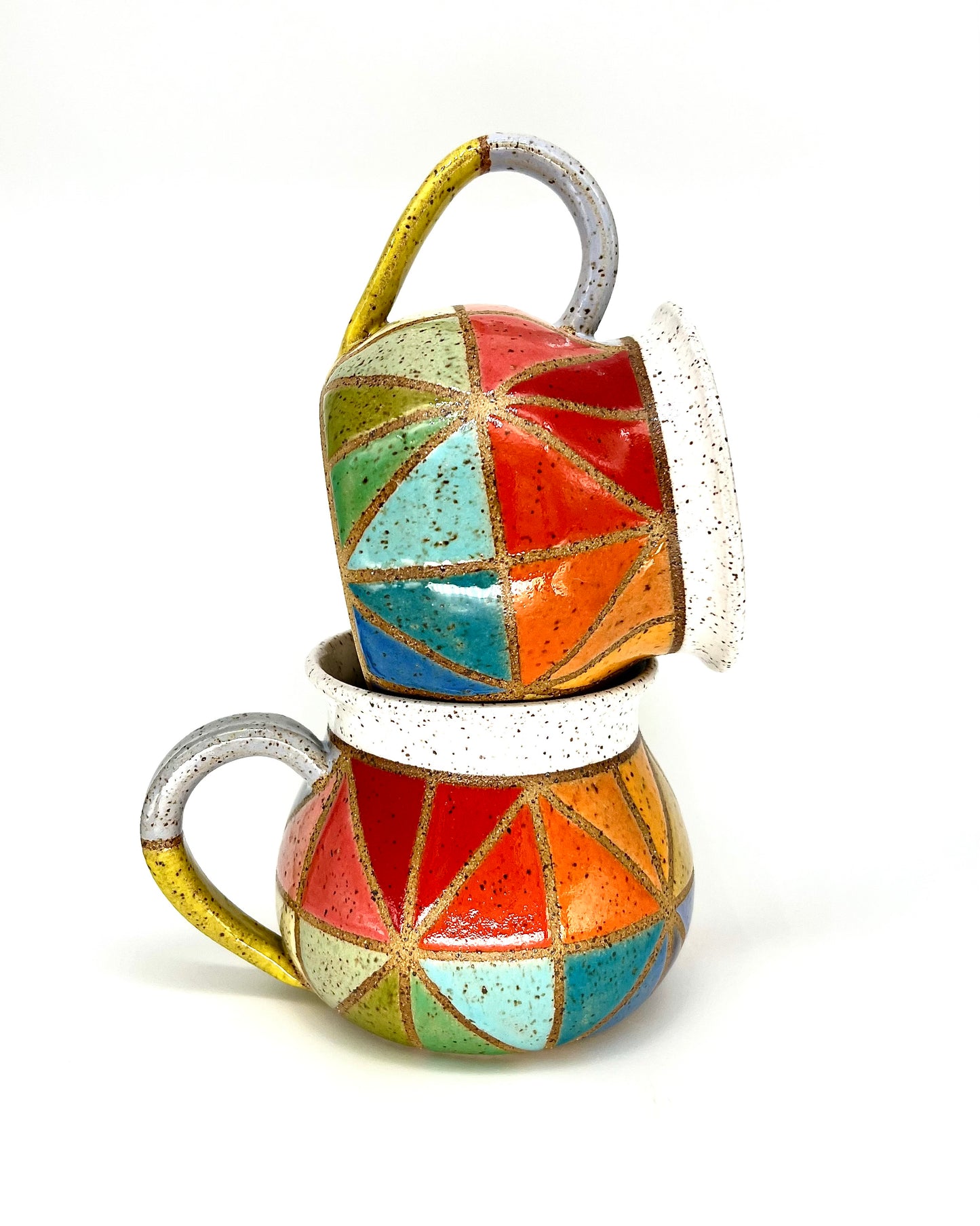 Mug - Rainbow Triangles