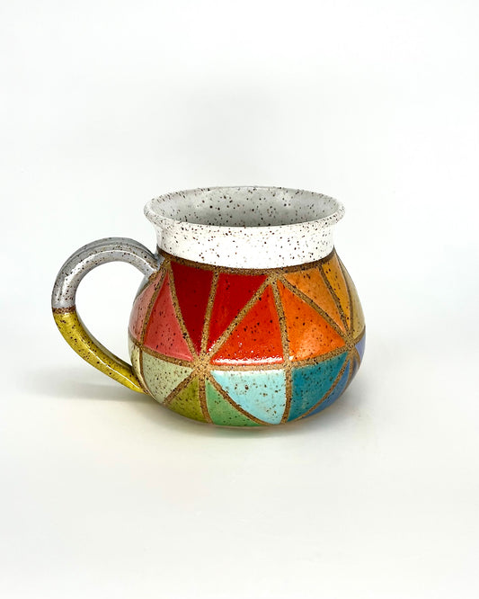 Mug - Rainbow Triangles