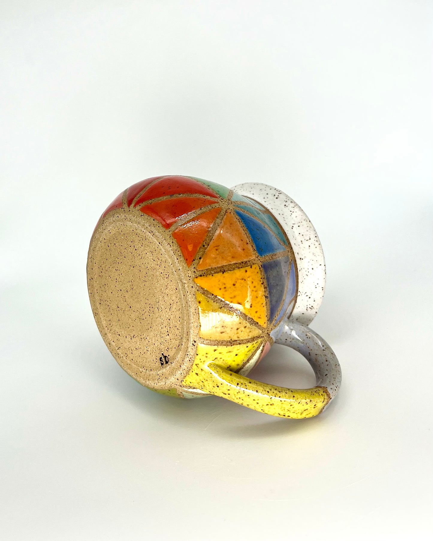 Mug - Rainbow Triangles