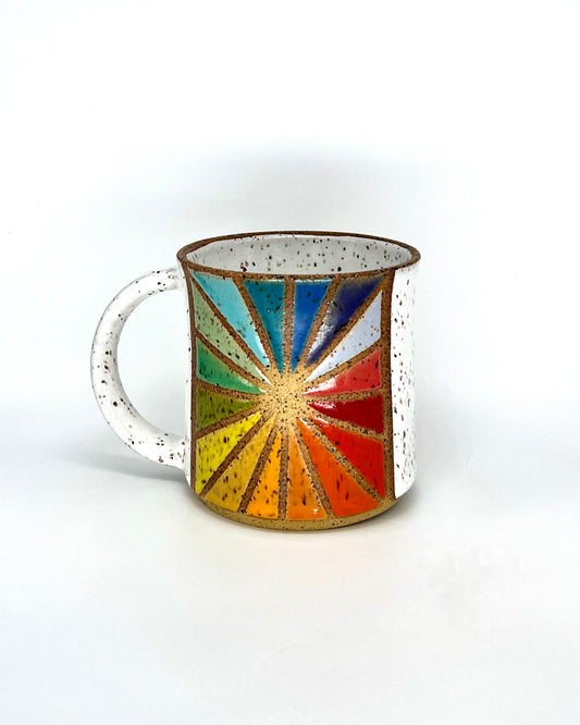 Mug - Rainbow Starburst