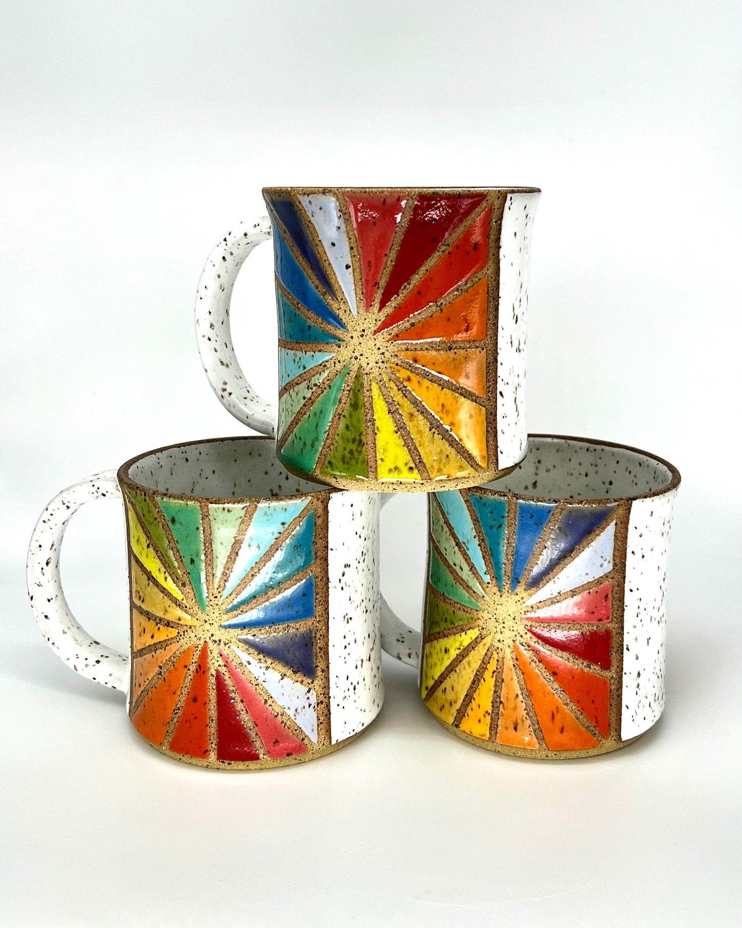 Mug - Rainbow Starburst