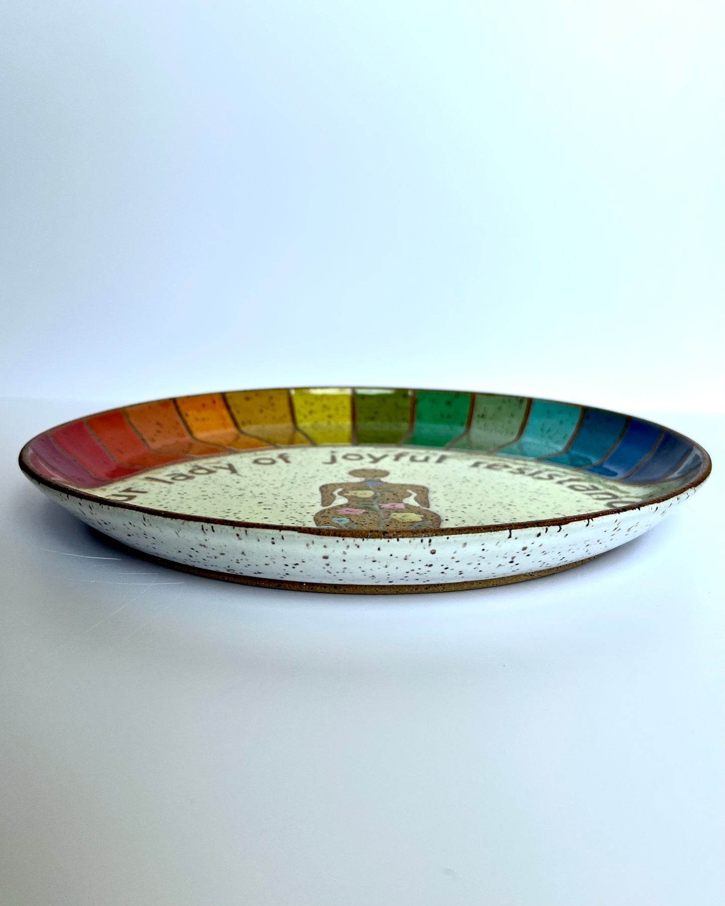 Serving Platter - Patron Saint Series - Our Lady of Joyful Resistance