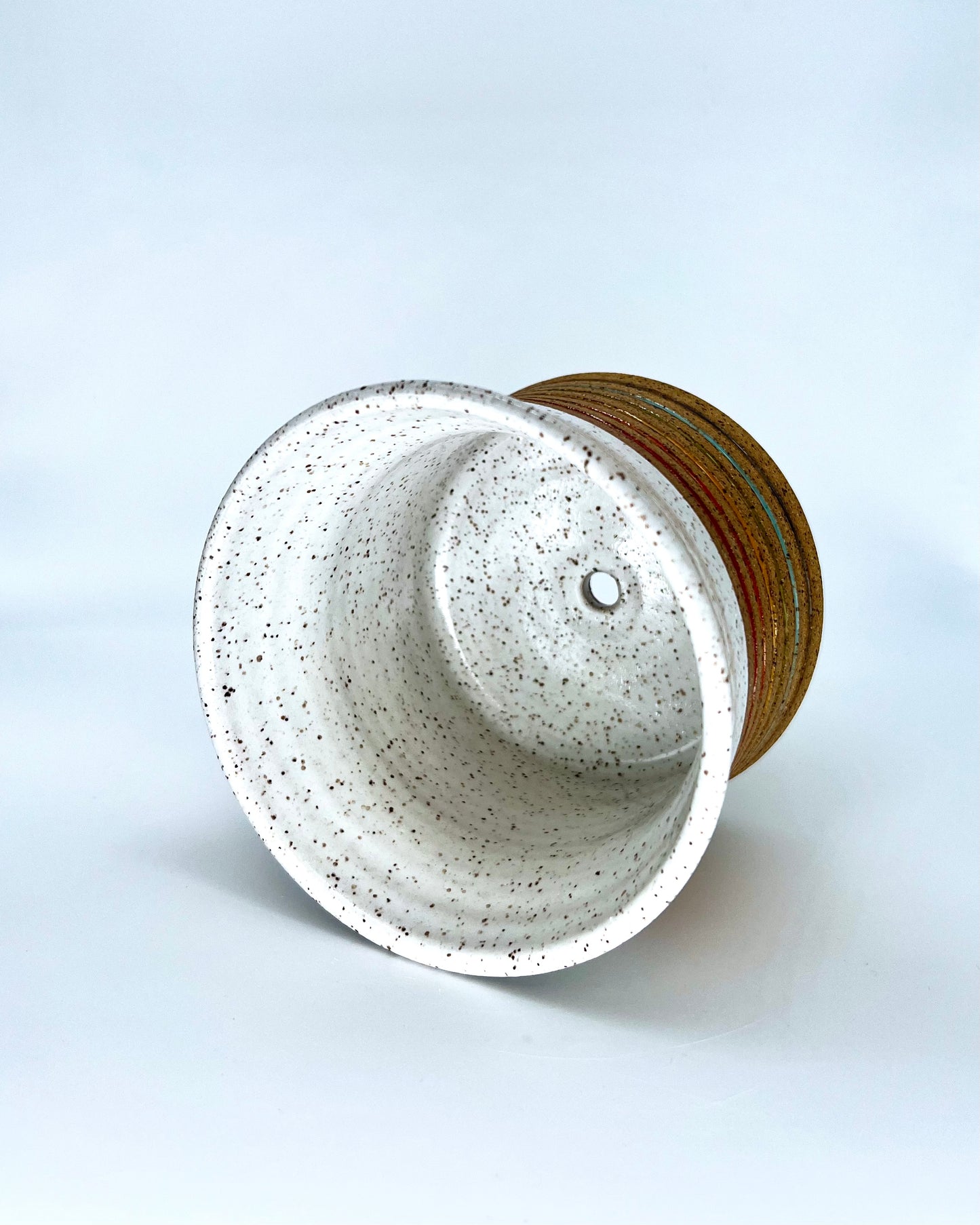 Flower Pot - Rainbow Inlay