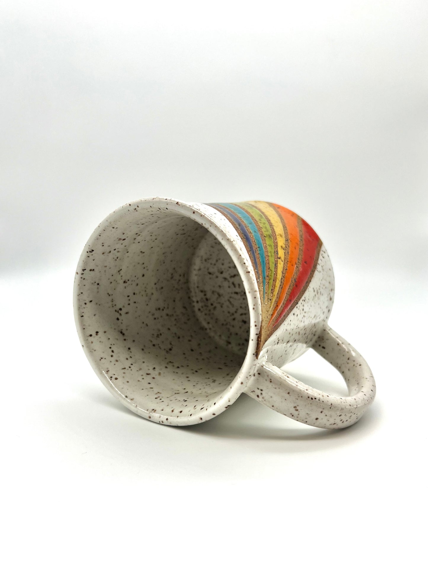 Rainbow Swoop Mug